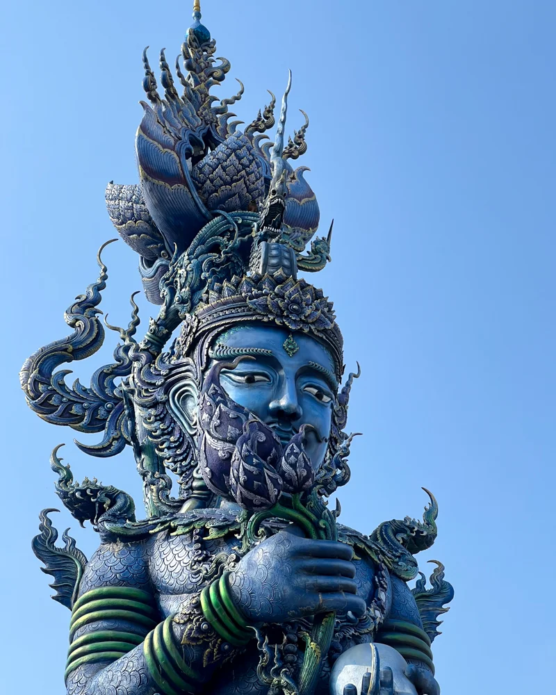 Chiang Rai blauwe tempel